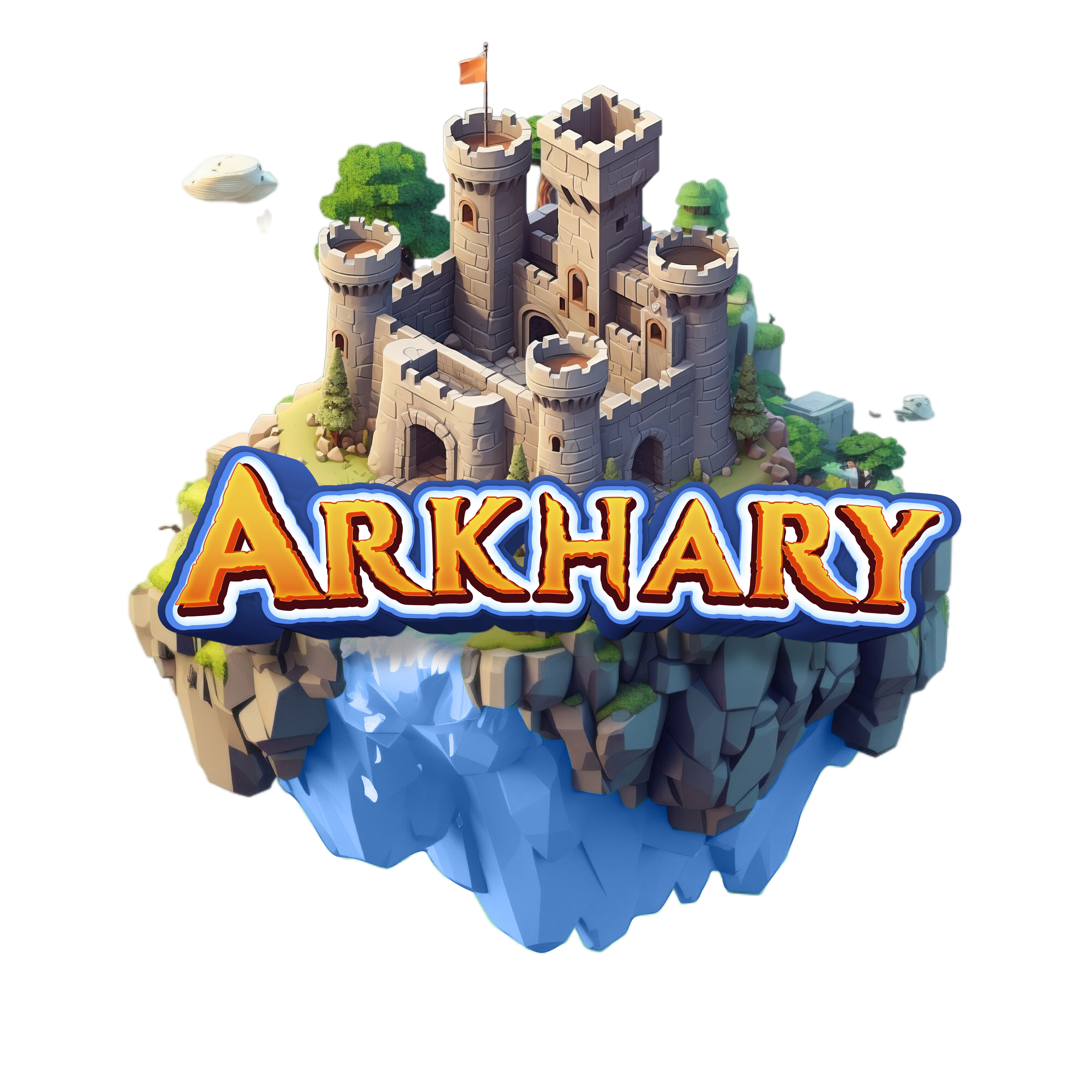 Arkhary floating castle